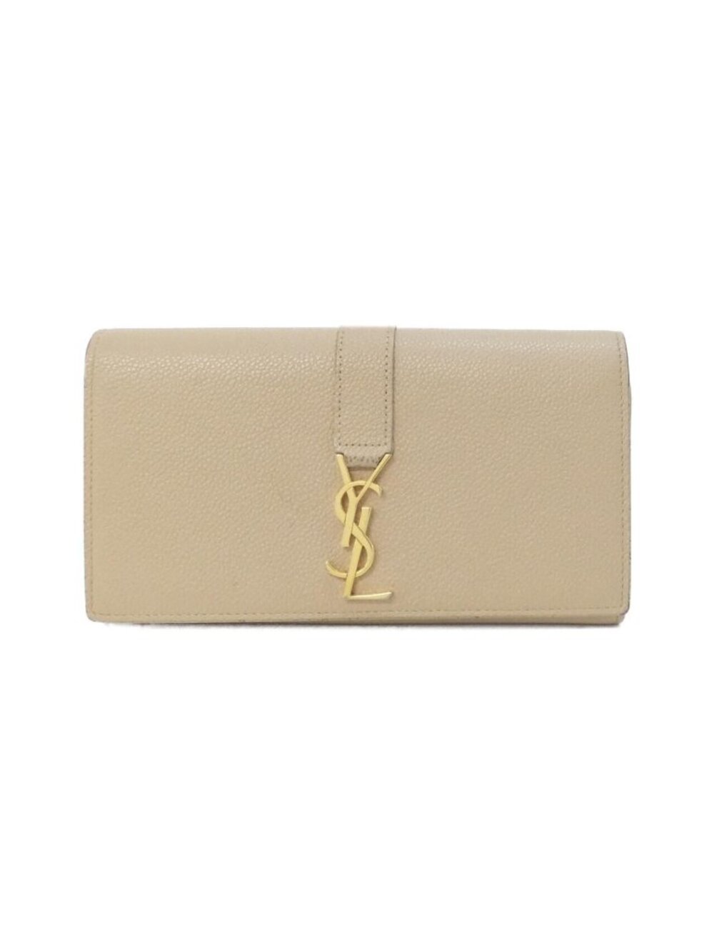 Saint Laurent Wallet Beige